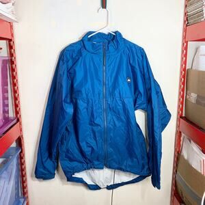 REI Jacket Blue Windbreaker Full Zip Unisex Size L